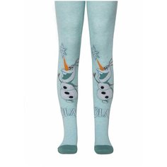 Колготки Conte-kids Disney Frozen, размер 116-122, 512 бледно-бирюзовый