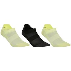 Носки Decathlon WS 500 NEWFEEL размер 41/43, черный/желтый