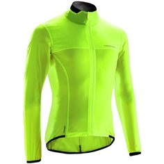 Ветровка Decathlon размер XL, лайм/черный