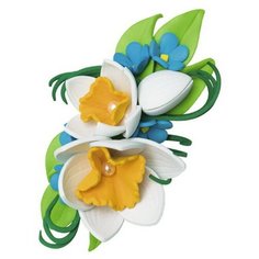 Набор для творчества Заколка "Нарциссы Волшебная мастерская