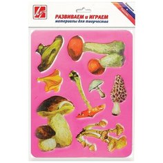 Трафарет "Грибы" (по 120шт в г/к) (мин 10шт) Луч