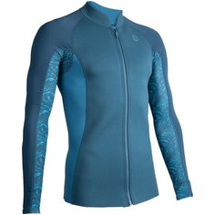 Гидромайка Decathlon SUBEA 500 р. XS, темно-бирюзовый/темный сине-зеленый/синий