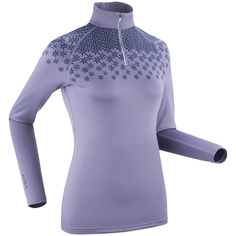 Футболка Decathlon 500 Wedze размер M (40), фиолетовый