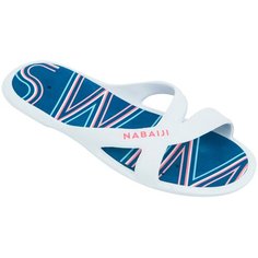 Шлепанцы Decathlon Slap 500 Nabaiji Х, размер 37/38, белый