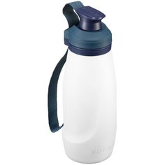 Мягкая и сжимаемая фляга с фильтром для трекинга 1 л - TREK 500 Soft FORCLAZ Х Decathlon Пастельный Серый