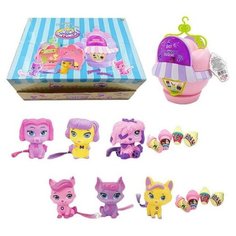 Мой питомец. Домик с котенком "Любимое мороженое", с аксессуарами, со светом и звуком, в ассортименте 6 персонажей Junfa Toys