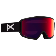 Маска ANON M3 Goggle + Spare Lens + MFI Face Mask Black/Perceive Sunny Red
