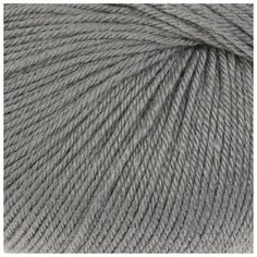 Пряжа "Baby Wool" 20% кашемир, 40% меринос. шерсть, 40% акрил 175м/50гр (818 серый) 1моток 3528823 Gazzal