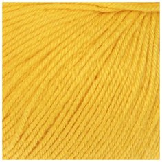 Пряжа "Baby Wool" 20% кашемир, 40% меринос. шерсть, 40% акрил 175м/50гр (812 жёлтый) 1моток 3528814 Gazzal