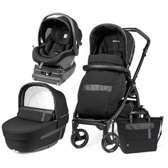Коляска 3 в 1 Peg Perego Book Rock Black i-Size Elite Modular