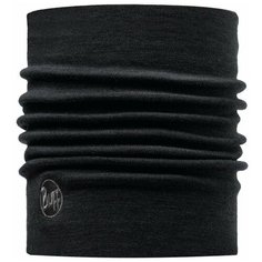 Шарф-труба Buff Heavyweight Merino Wool размер One size, solid black