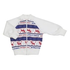 Толстовка lucky child размер 26 (80-86), синий