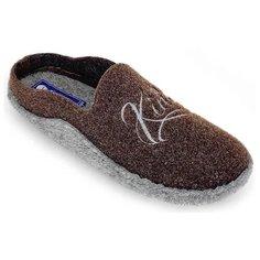 Тапочки Inblu, размер 44, темно-коричневый