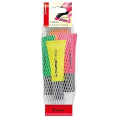 STABILO Набор текстовыделителей NEON, 4 шт. (72/4-1)