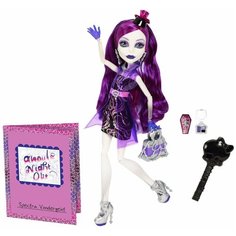 Кукла Monster High Ночь Монстров Спектра Вондергейст, 27 см, BBC12
