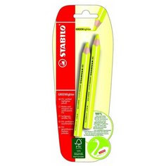 STABILO Сухой текстовыделитель GREENlighter, 2 шт. (B-39170)