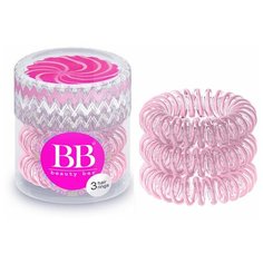 Резинка Beauty Bar браслет 3 шт. розовая лента
