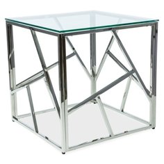 Журнальный столики SIGNAL ESCADA B, серебристый СИГНАЛ