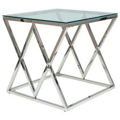 Журнальный столики SIGNAL ZEGNA B, серебристый СИГНАЛ
