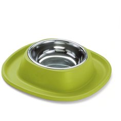 Миска Lilli Pet для животных, на подставке, 230 мл, грушевая