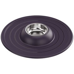 Миска Lilli Pet для животных Soft Touch, 230 мл, черничная