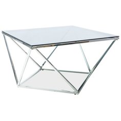 Журнальный столики SIGNAL SILVER A, серебристый СИГНАЛ