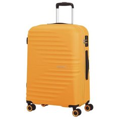 Чемодан American Tourister Wavetwister 63 л, желтый