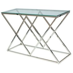 Консольный столик SIGNAL ZEGNA C, серебристый СИГНАЛ