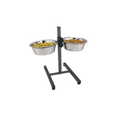 Набор Lilli Pet DOUBLE DINNER: миски для животных 2Х3800 мл+кронштейн регулирующийся