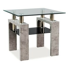 Журнальный столик SIGNAL LISA D, бетон СИГНАЛ