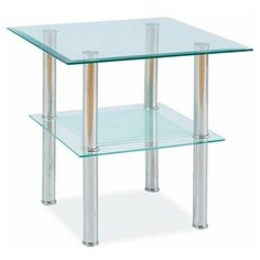 Журнальный столики SIGNAL PIXEL C, прозрачный СИГНАЛ