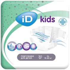 ID подгузники Kids XL (15-30 кг), 30 шт.