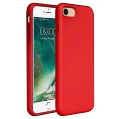 Чехол Deppa Liquid Silicone Case для Apple iPhone SE (2020)/7/8 красный