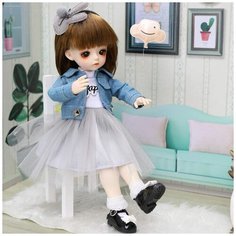 Dorris Doris Шарнирная BJD кукла Дорис с базовым мейком - Ксини (Doris Xinyi Doll 30 cm)