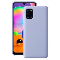 Чехол Liquid Silicone Case для Samsung Galaxy A31 (2020), лавандовый, Deppa 87678