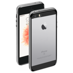 Накладка силикон Deppa Gel Plus Case iPhone 5/5S/SE Grey арт.85223
