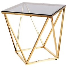 Журнальный столик SIGNAL SILVER B, золотистый СИГНАЛ