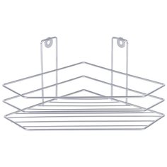 RUS-385044-1 Полка для ванной 1- ярусная, угловая Rosenberg