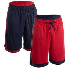 Шорты Decathlon размер 52(2XL), синий графит/темно-вишневый