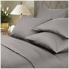 Комплект постельного белья "Verossa" Stripe Grey, Евро размер