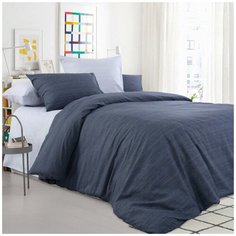 Комплект постельного белья Евро размера, Горная река Текс Дизайн