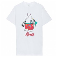 Футболка RIPNDIP Surf Break Tee размер S, white
