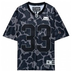 Футболка RIPNDIP Peeking Nermal Football Jersey размер XL, Black Camo