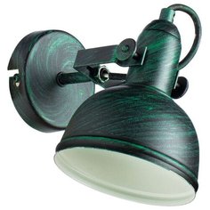 Настенный светильник Arte Lamp Martin A5213AP-1BG, E14, 40 Вт, кол-во ламп: 1 шт., цвет арматуры: зеленый, цвет плафона: зеленый