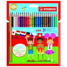 STABILO Цветные карандаши color 24 цвета (1924/77-11)