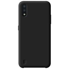 Чехол Deppa Liquid Silicone Case для Samsung Galaxy A01 (2020), черный