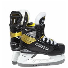 Детские хоккейные коньки Bauer Supreme 3S Yth для мальчиков, черный р. 13.0 D Бауэр