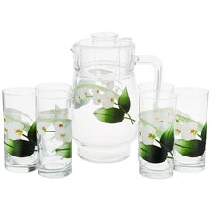 Набор питьевой УАЙТ ОРХИД 7 предметов Luminarc