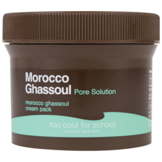 Too cool for School Маска-крем с микрогранулами вулканической глины Morocco Ghassoul Cream Pack, 100 г