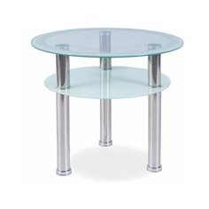 Журнальный столик SIGNAL PURIO D, прозрачный СИГНАЛ